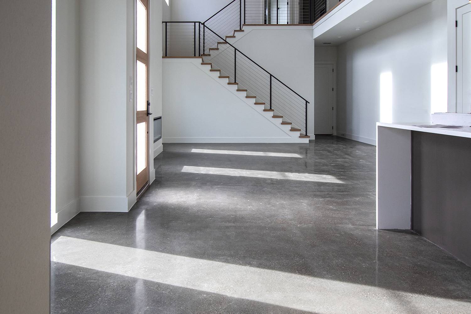 Piso de concreto polido